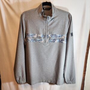 TRAVIS MATTHEW MOVE MOUNTAINS QUARTER-ZIP GOLF PULLOVER MENS SMALL WSOP BRAND